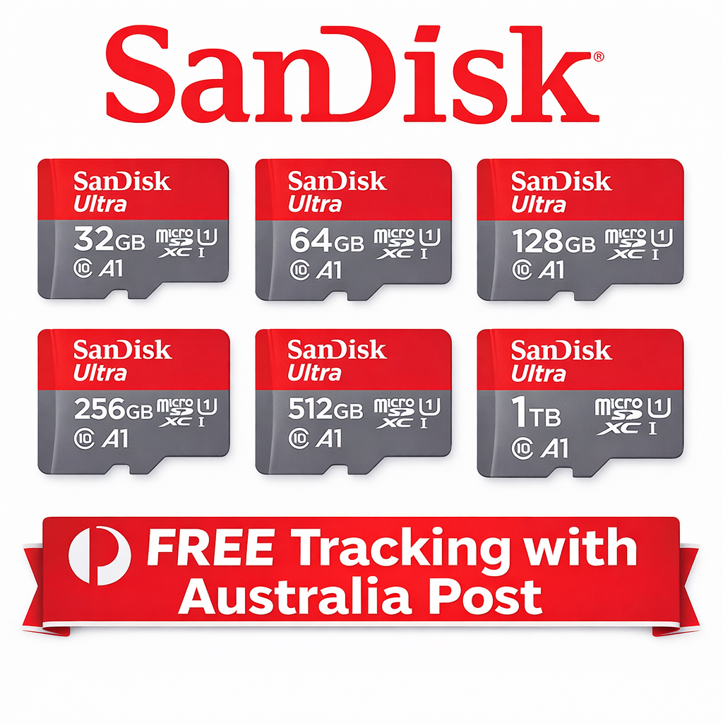SanDisk Ultra microSDXC Card + SD Adapter up to 140 MB/s with A1 App Performance, UHS-I, Class 10, U1