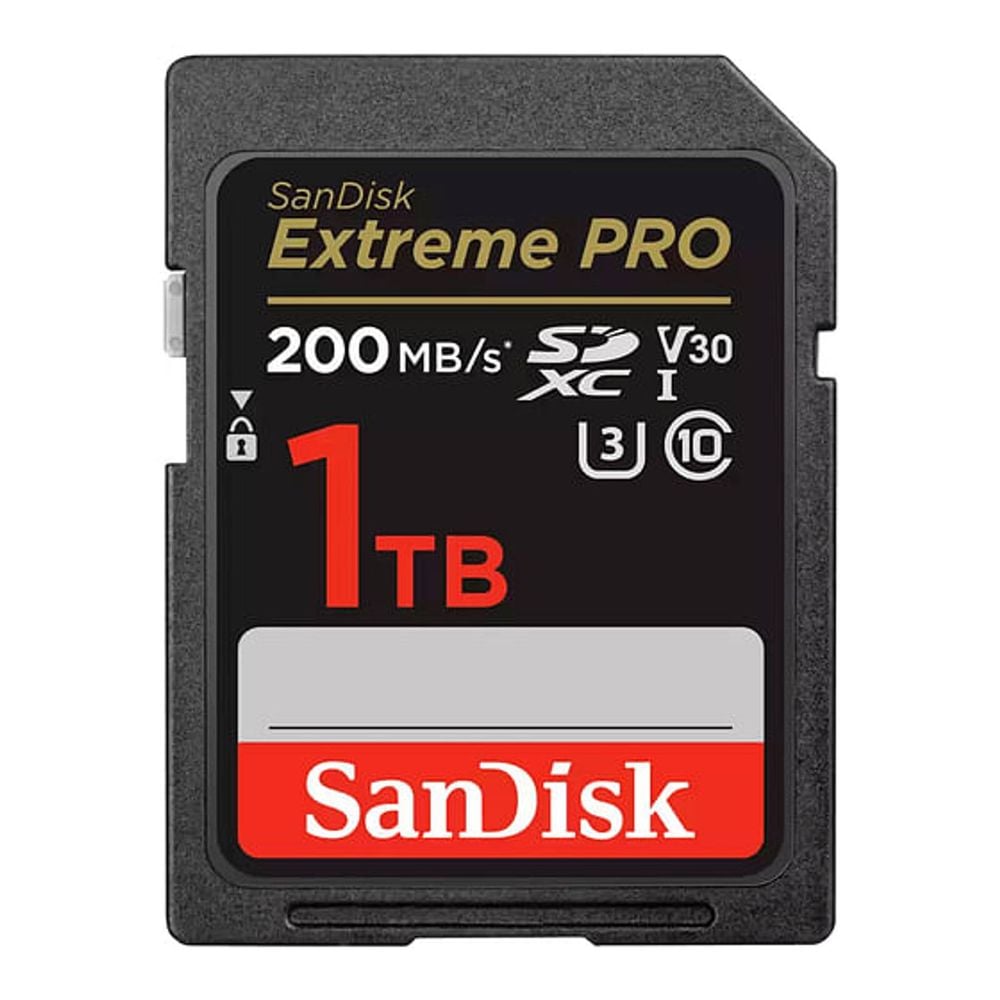 SanDisk Extreme Pro SD Card 32GB 64GB 128GB 256GB 512GB 1TB UHS-I SDXC 4K Camera