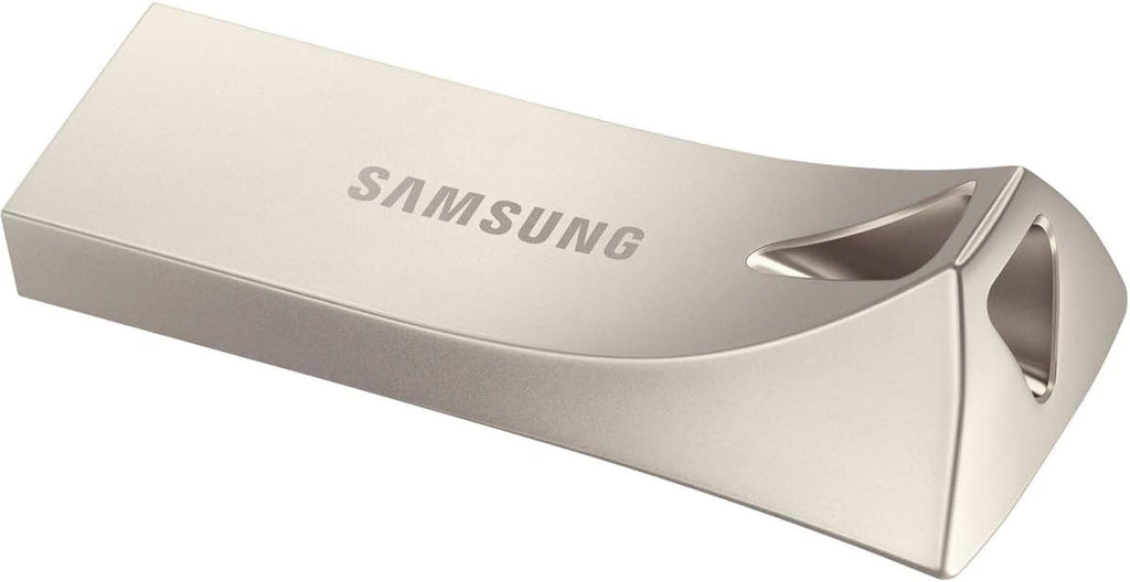 Samsung Bar Plus USB Drive, Metallic Chassis, USB3.1, Transfer Speed up to 300MB