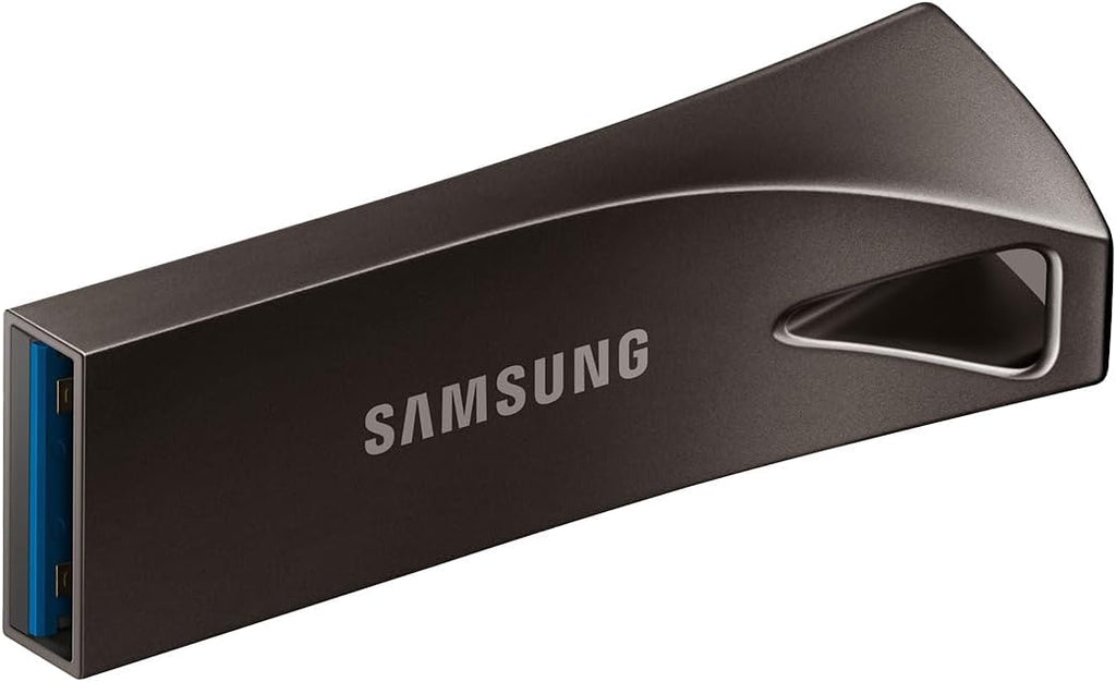 Samsung Bar Plus USB Drive, Metallic Chassis, USB3.1, Transfer Speed up to 300MB