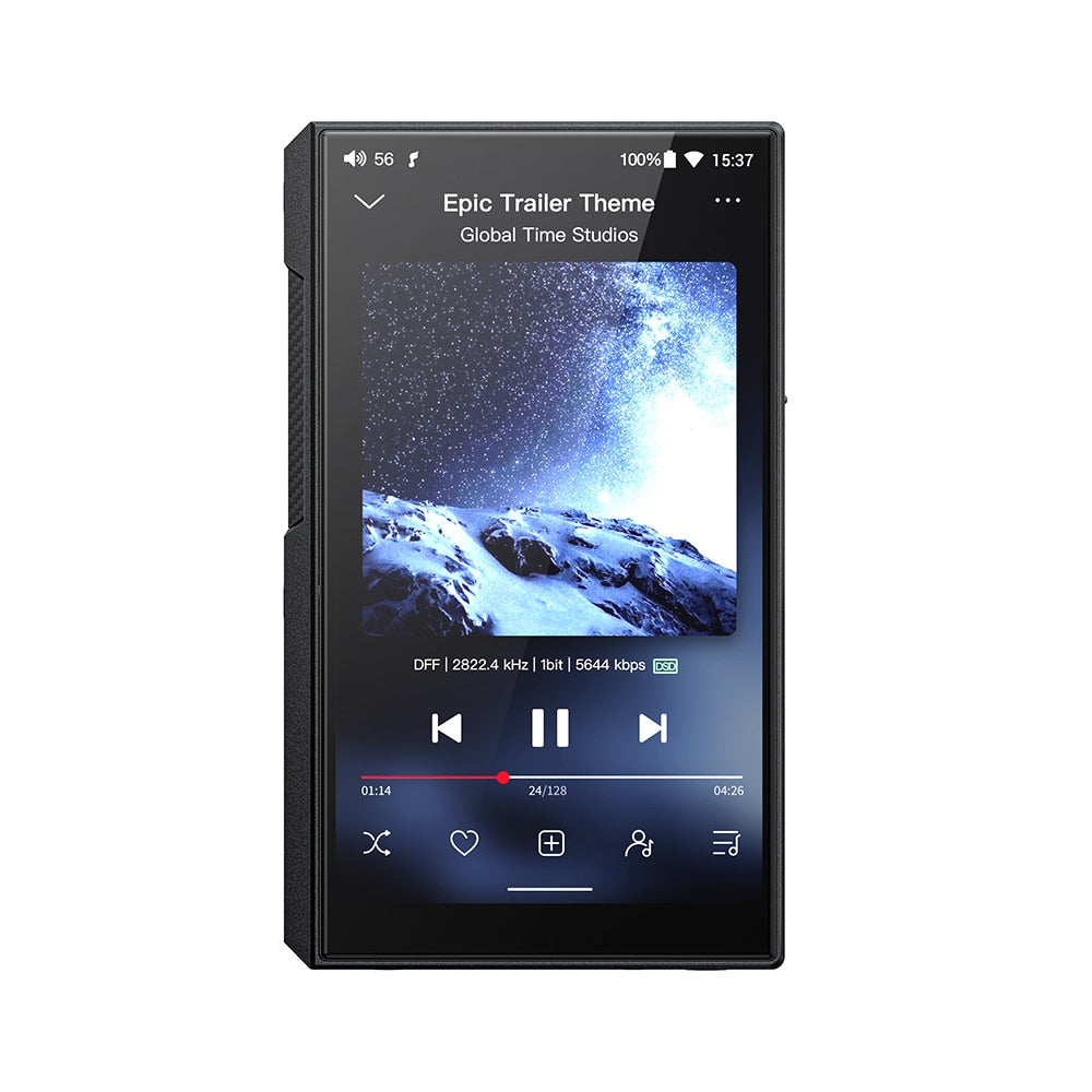 FiiO M11S Music Player Snapdragon 660 with Dual ES9038Q2M Hi-Res Android 10 5 "