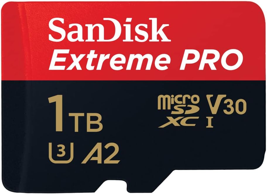 SanDisk Extreme PRO MicroSDXC Memory Card UHS-I U3 C10 V30 A2 200MB/s