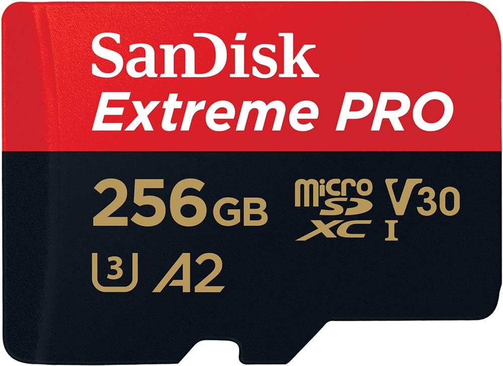 SanDisk Extreme PRO MicroSDXC Memory Card UHS-I U3 C10 V30 A2 200MB/s