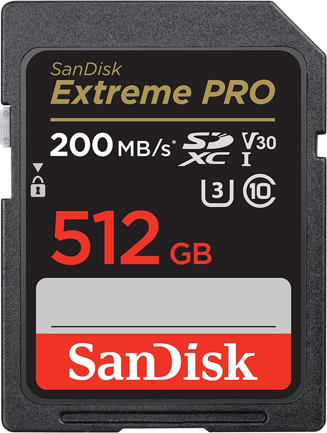 SanDisk Extreme Pro SD Card 32GB 64GB 128GB 256GB 512GB 1TB UHS-I SDXC 4K Camera