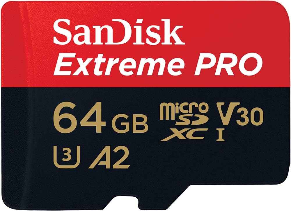 SanDisk Extreme PRO MicroSDXC Memory Card UHS-I U3 C10 V30 A2 200MB/s