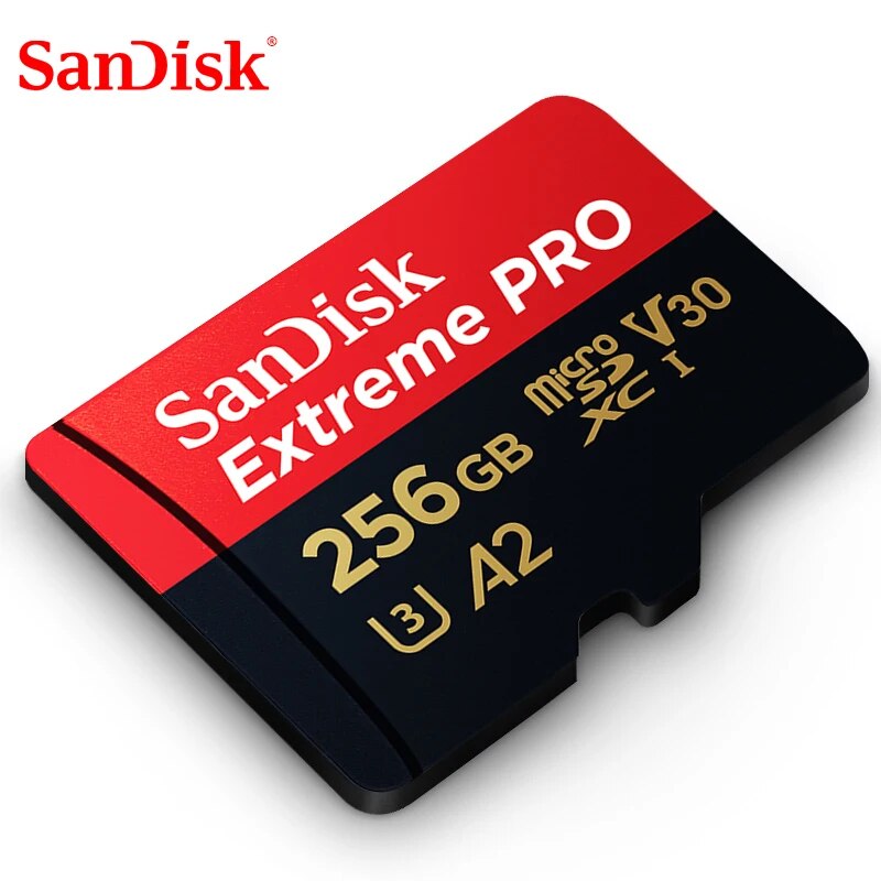 SanDisk Extreme PRO MicroSDXC Memory Card UHS-I U3 C10 V30 A2 200MB/s