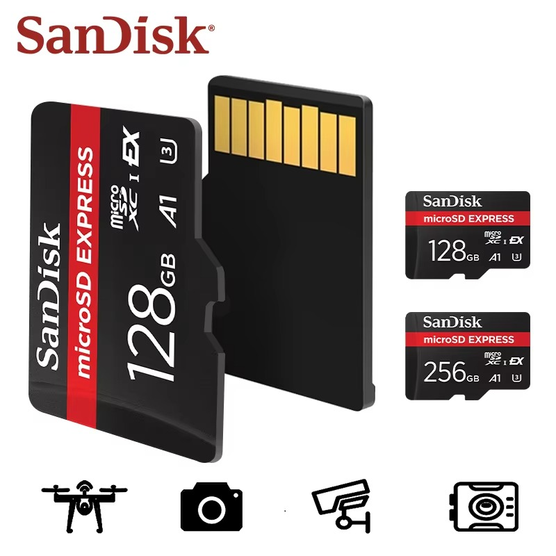 SanDisk microSD Express 256GB 800Mbit Gaming UHS‑I A2 V30 Switch2