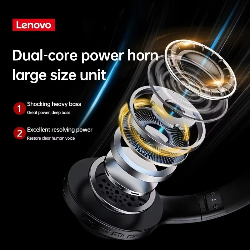 Lenovo TH10 TWS Bluetooth Low Latency with Long Endurance Gaming Headphones