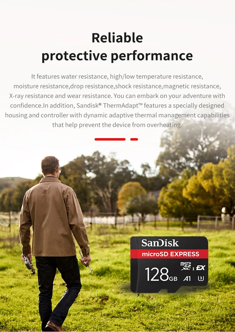 SanDisk microSD Express 256GB 800Mbit Gaming UHS‑I A2 V30 Switch2