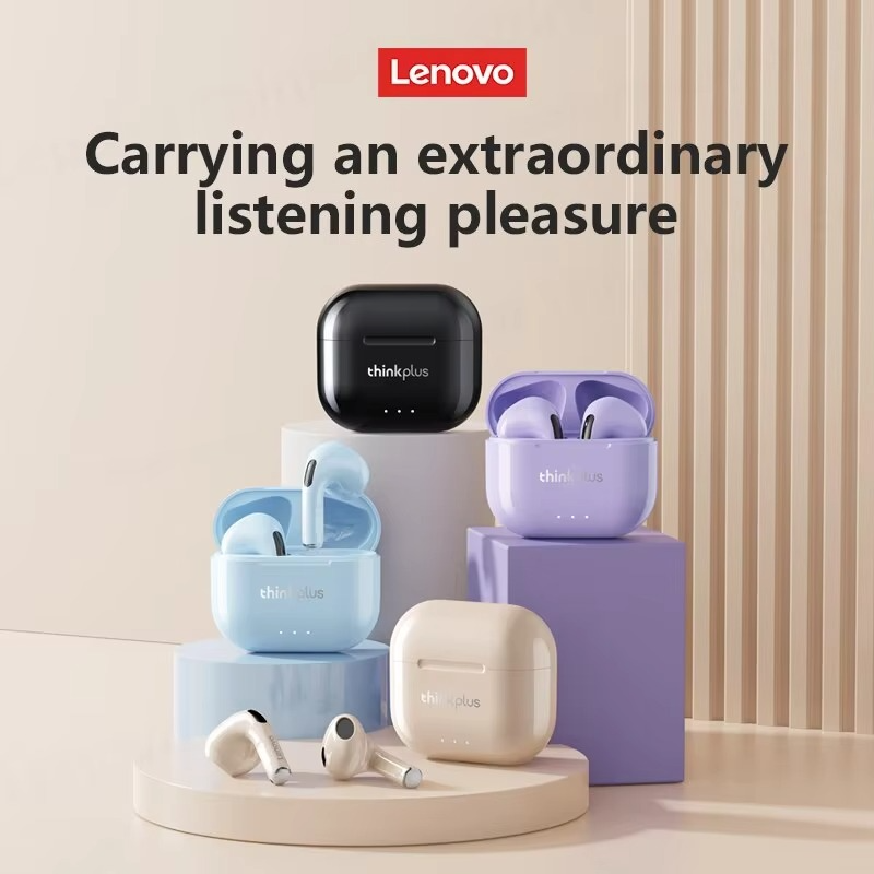 Lenovo LP40 PLUS Bluetooth Earphones Wireless Noise Reduction - Choice of Colour