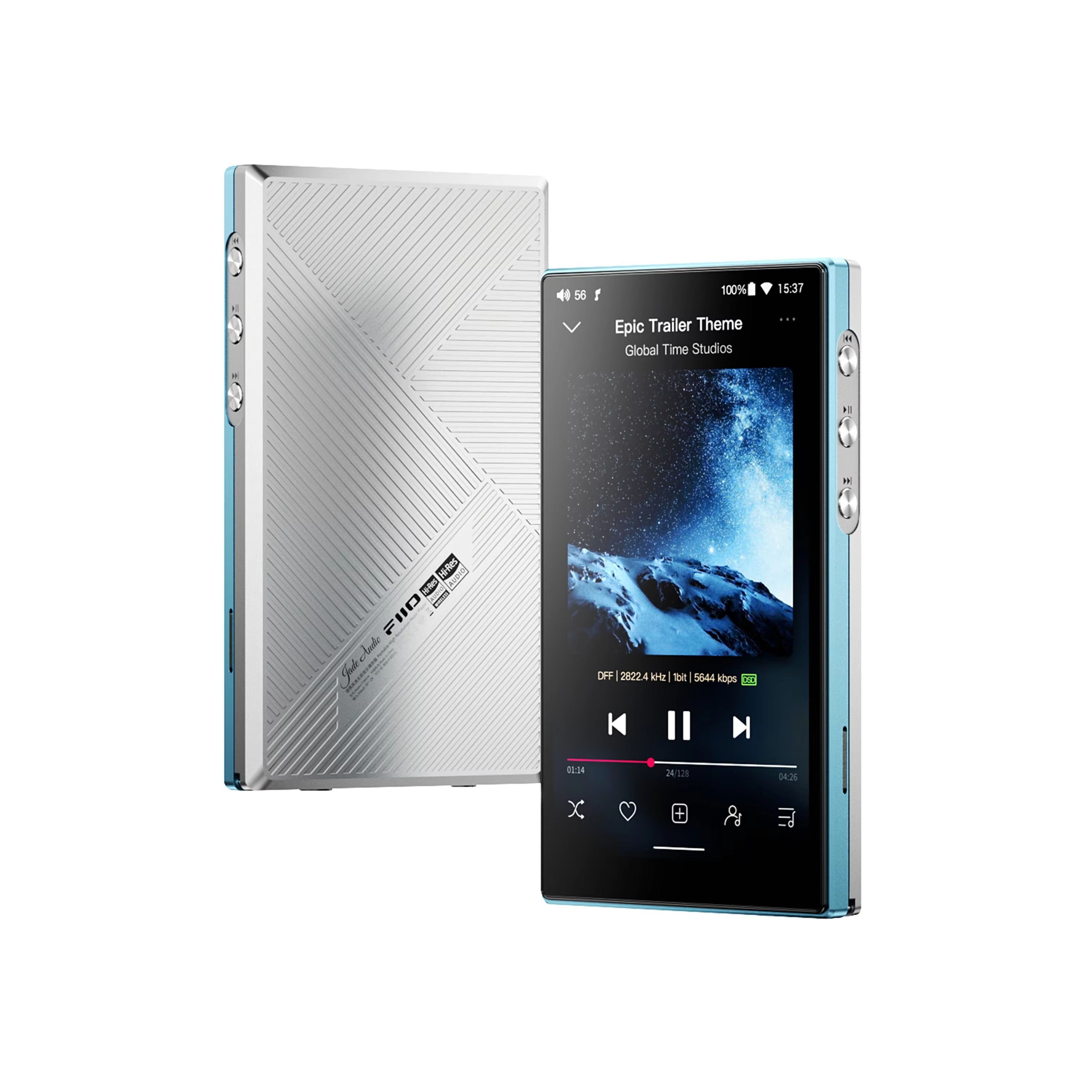 FiiO JM21 (3+32GB) Android 13 Hi-Res Music Player MP3 with Snapdragon 680