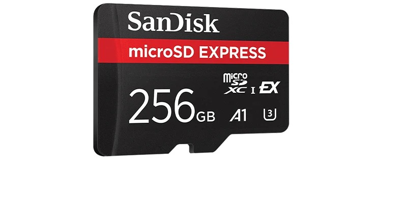 SanDisk microSD Express 256GB 800Mbit Gaming UHS‑I A2 V30 Switch2
