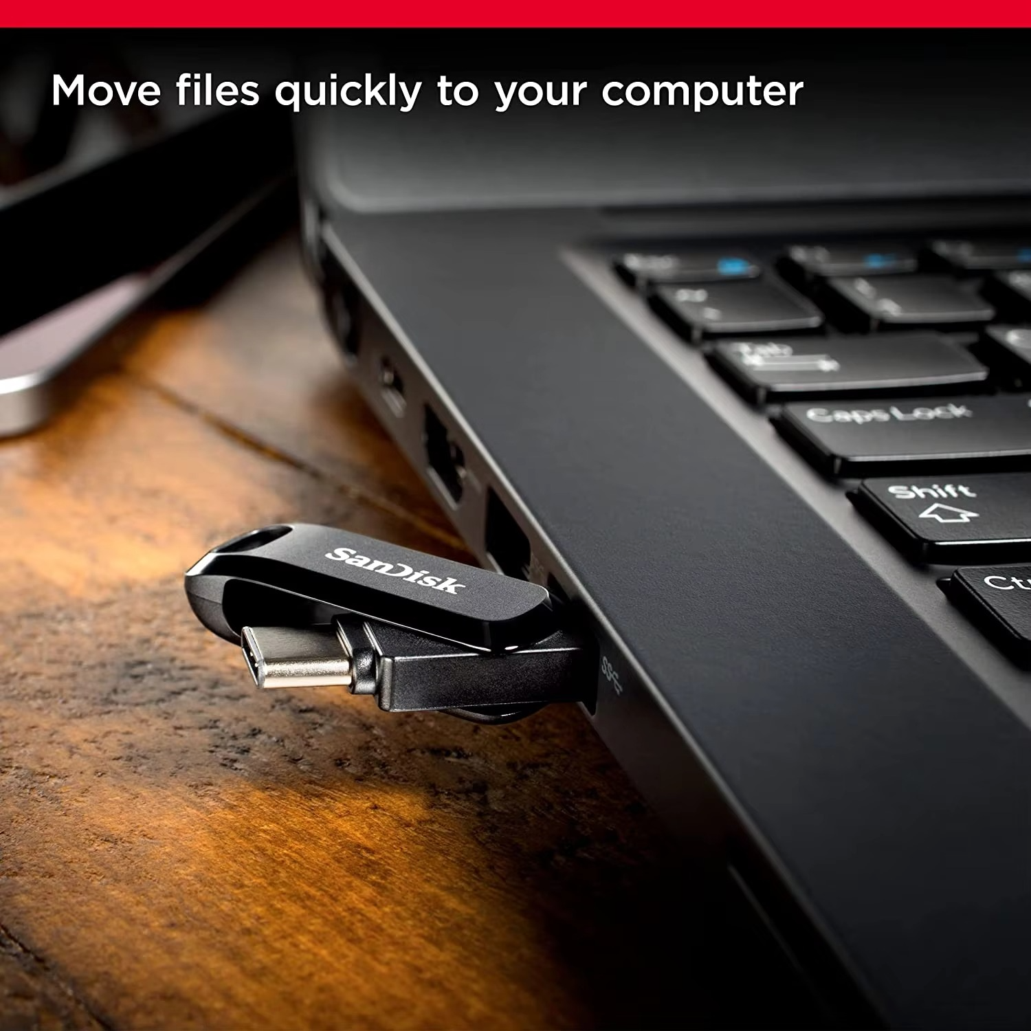 SanDisk Mobile Pen Drive Go - 256GB - SDDDC3-256G-I35 (Black)