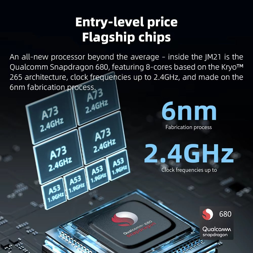 FiiO JM21 (3+32GB) Android 13 Hi-Res Music Player MP3 with Snapdragon 680