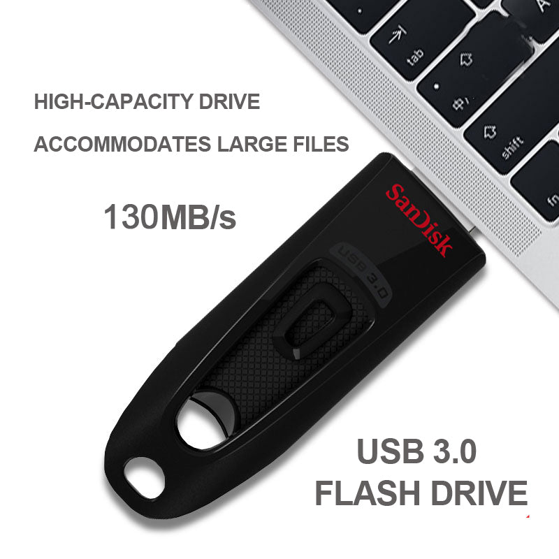SanDisk Ultra USB 3.0 Flash Drive CZ48 32GB 64GB 128GB 256GB 512GB 1TB