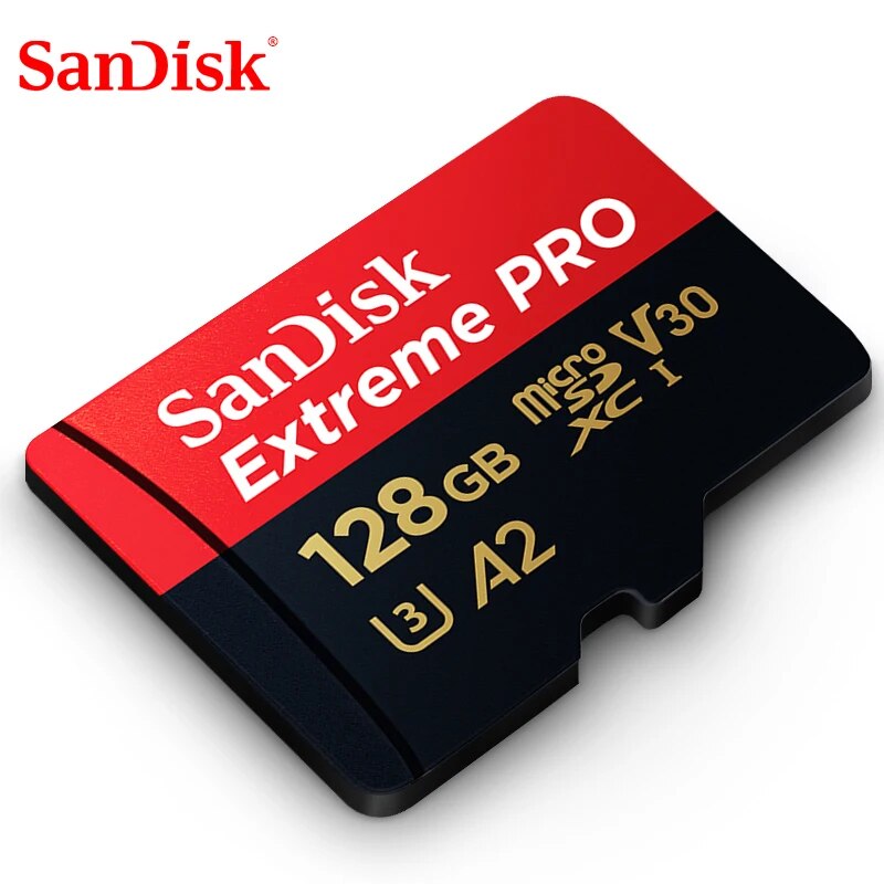 SanDisk Extreme PRO MicroSDXC Memory Card UHS-I U3 C10 V30 A2 200MB/s