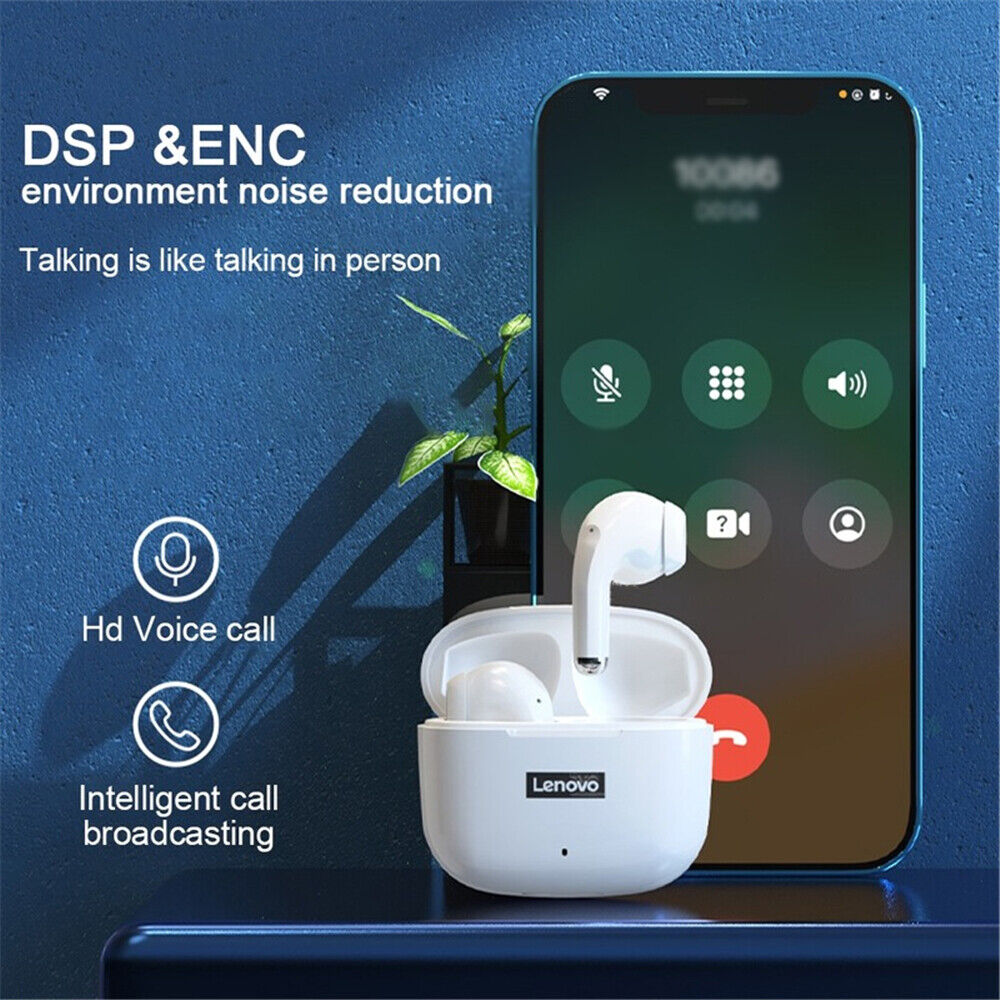 Lenovo LP40 Pro Bluetooth 5.1 Earphones True Wireless Earbuds - Choice of Colour